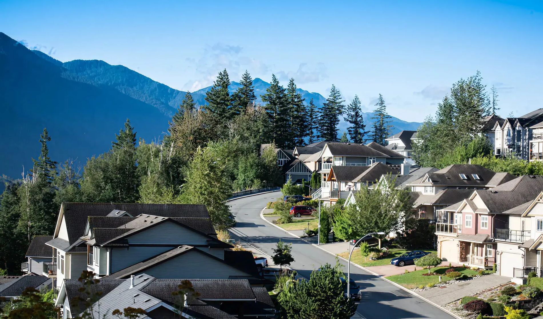 Metro Vancouver neighbourhood rooftops